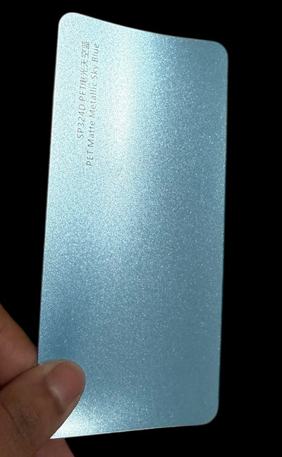 Matte Metallic sky blue