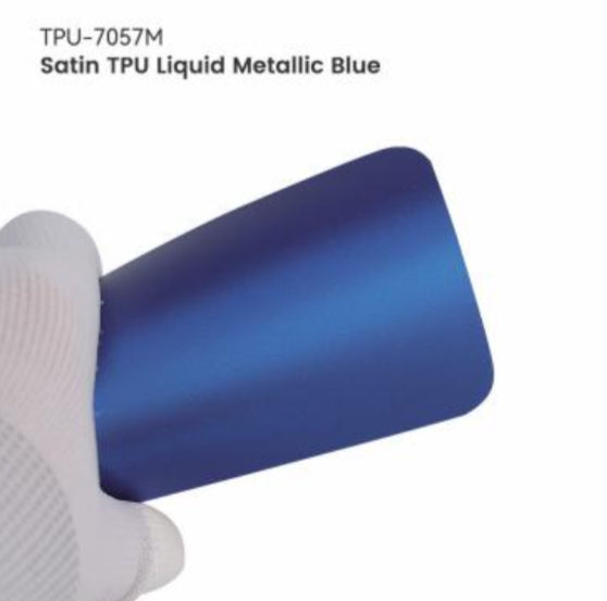 Satin Liquid Metallic Blue PPF