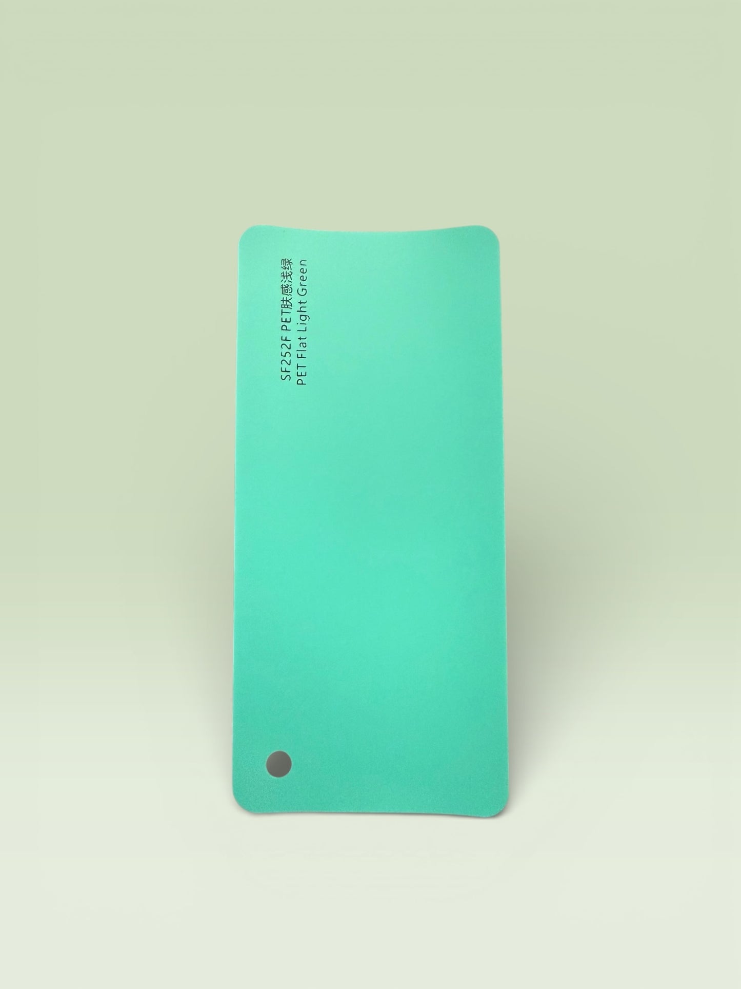 Flat light green