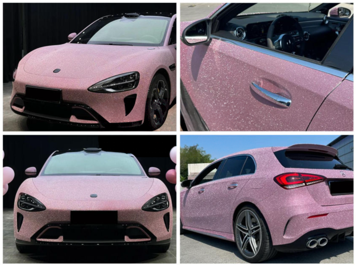 Ultra glitter pink