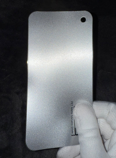 Matte Metallic Silver