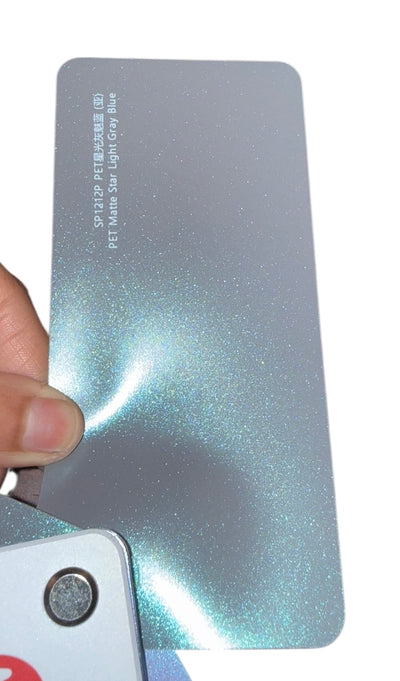 Matte Star light gray blue