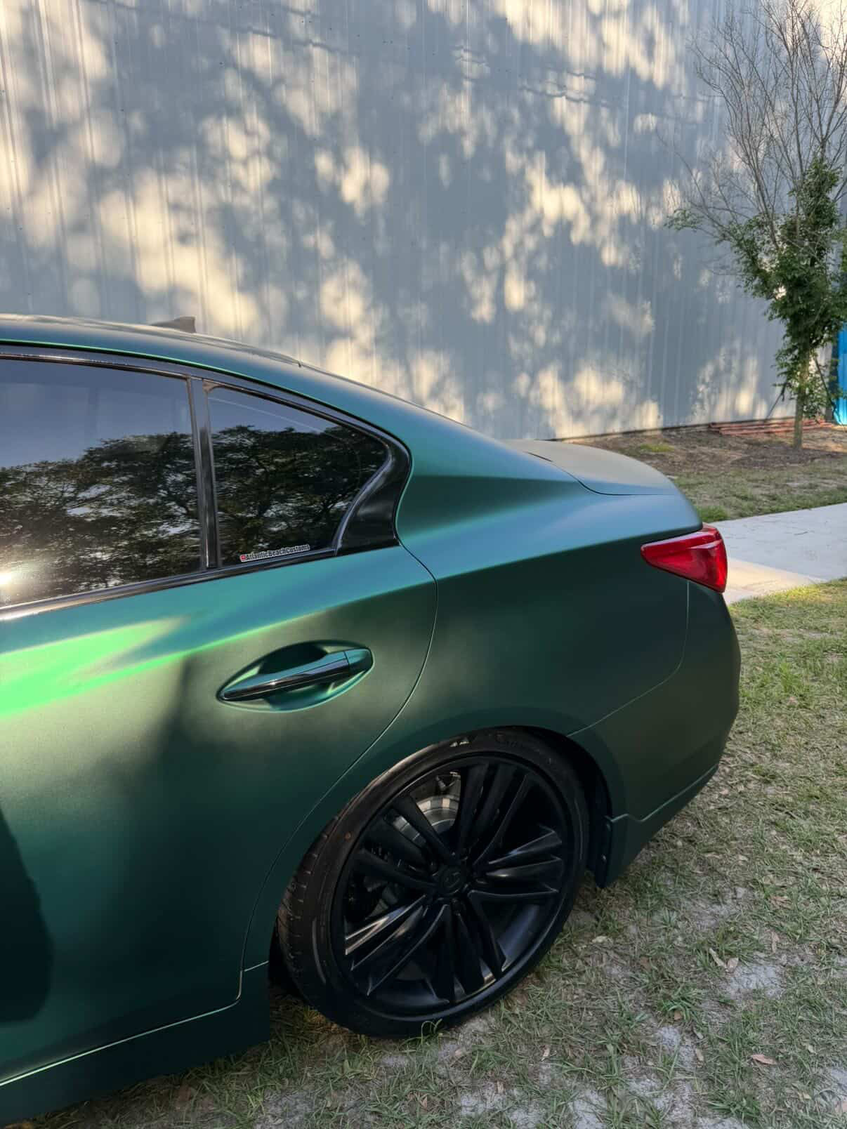Ghost Chrome venom green