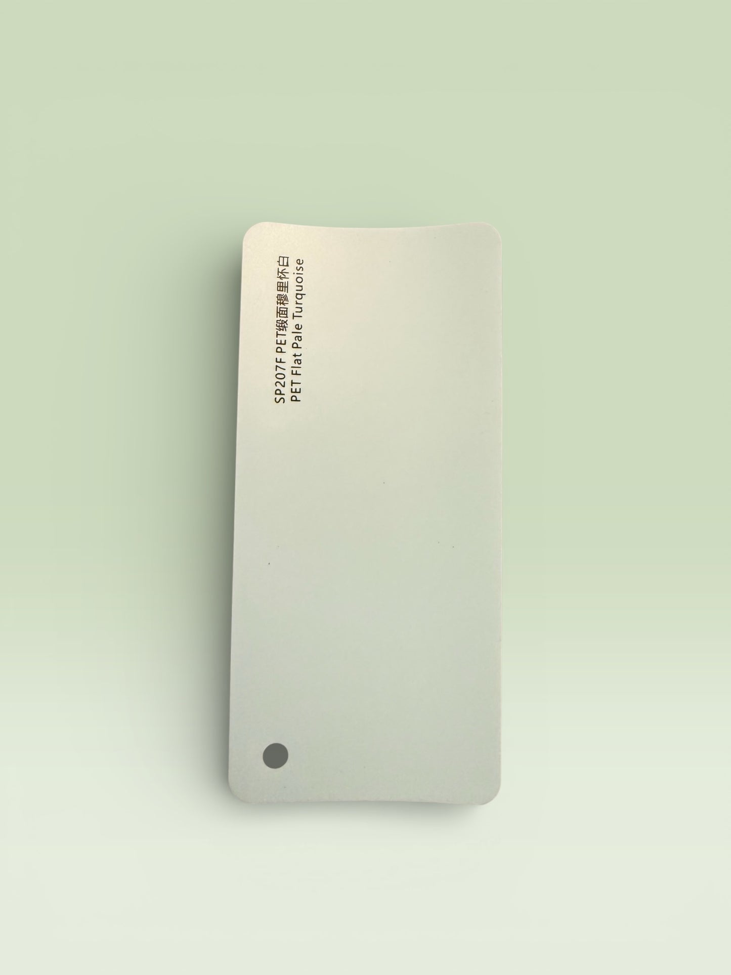 Flat pale turquoise