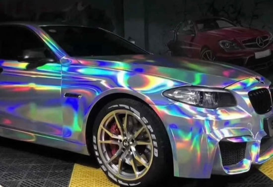 Laser chrome silver