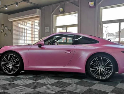 Satin Metallic Pearl Pink