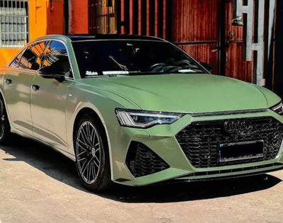 Satin ceramic army green