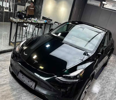 Metallic Glossy Benz Blackish Green