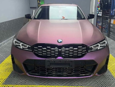 Matte flip pink to purple