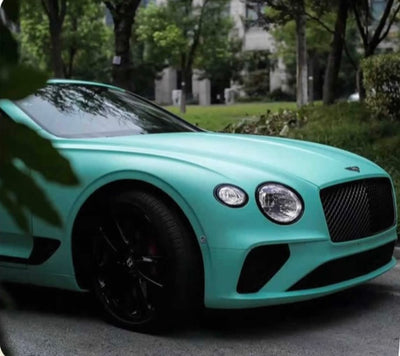 Matte tiffany blue