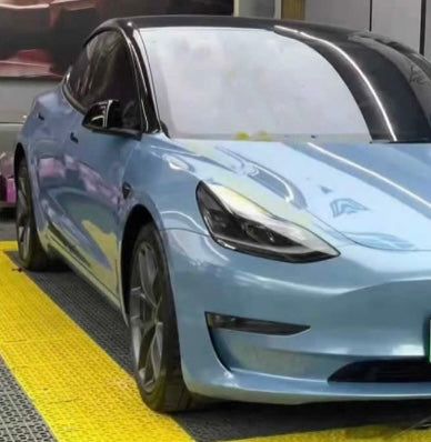 Metallic Ice crystal blue