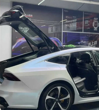 Diamond Matte Crystal white blue