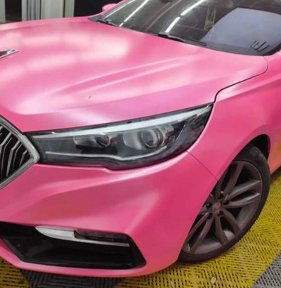 Satin Metallic Girls Pink