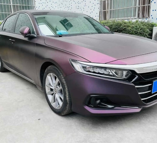 Satin Chrome Black Purple