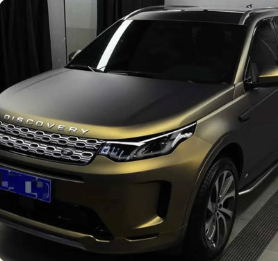 Matte flip black to gold