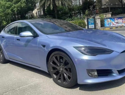 Satin Metallic Glossy mist blue