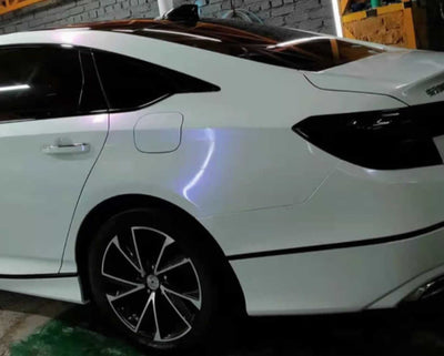 Diamond Crystal white blue