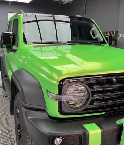 Pearlescent Apple green