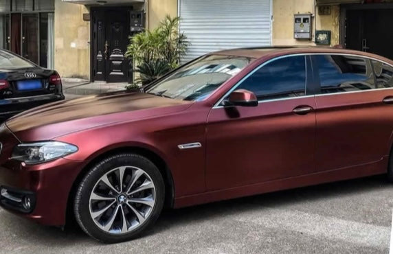 Matte Metallic Russet red