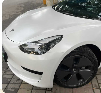 Heavy metal matte white