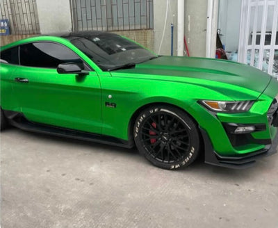 Metallic chrome green