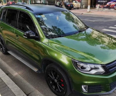 Satin Metallic Glossy mamba green