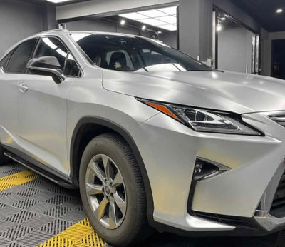 Satin Metallic silver