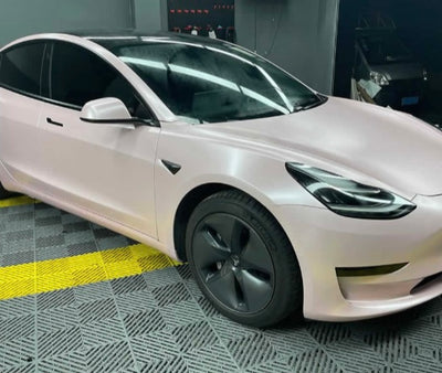 Satin Metallic sakura Pink