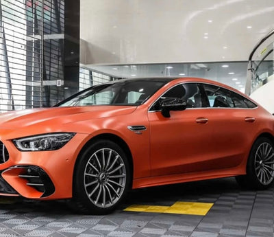 Satin Metallic Orange