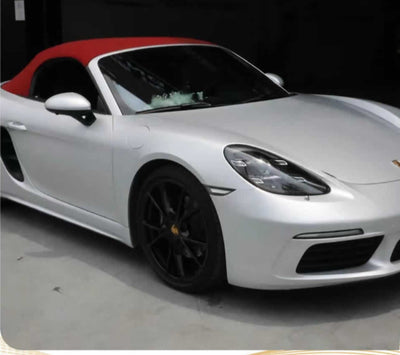 Satin Metallic Silver