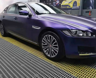 Matte diamond purple red