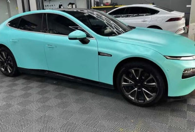 Satin Metallic Lake green