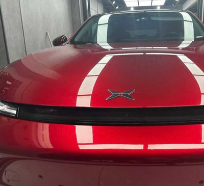 Liquid metal ruby red