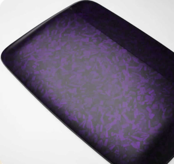 Matte forged carbon purple (Calendar Film)