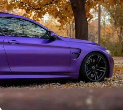 Metallic chrome purple