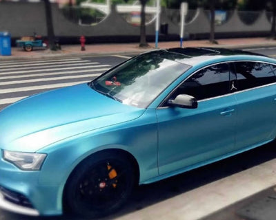 Satin Metallic lake Blue