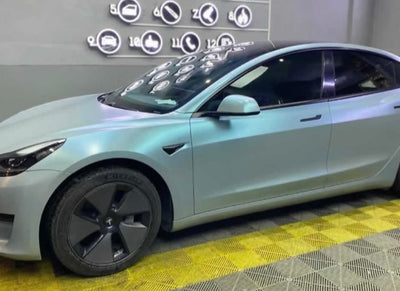 Diamond Matte Candy Flip gray to Blue