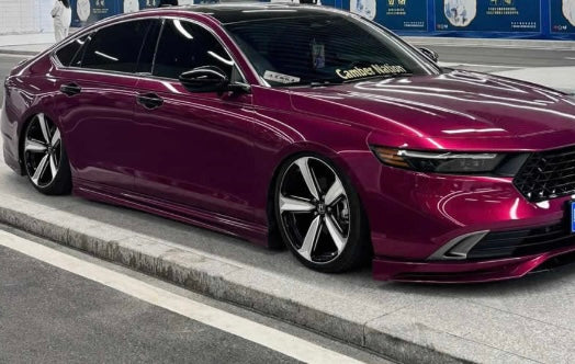 Glass tower purple