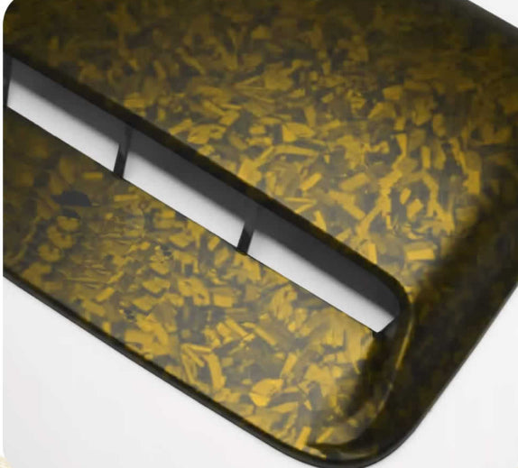 Matte forged carbon gold (Calendar Film)