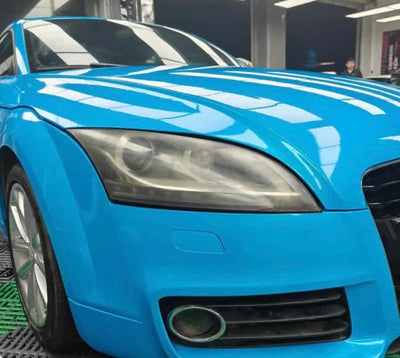 Satin Metallic Glossy magic blue