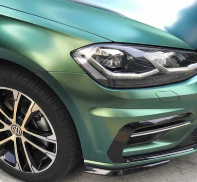 Matte chameleon green gold