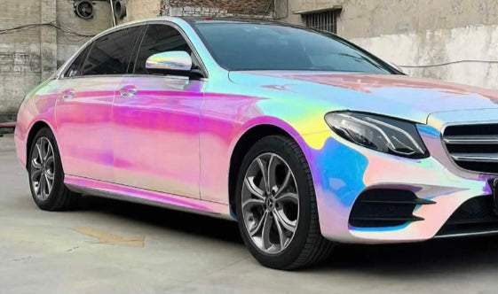 Rainbow Chrome White
