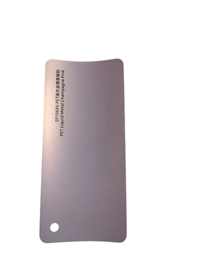 Liquid metal champagne pink