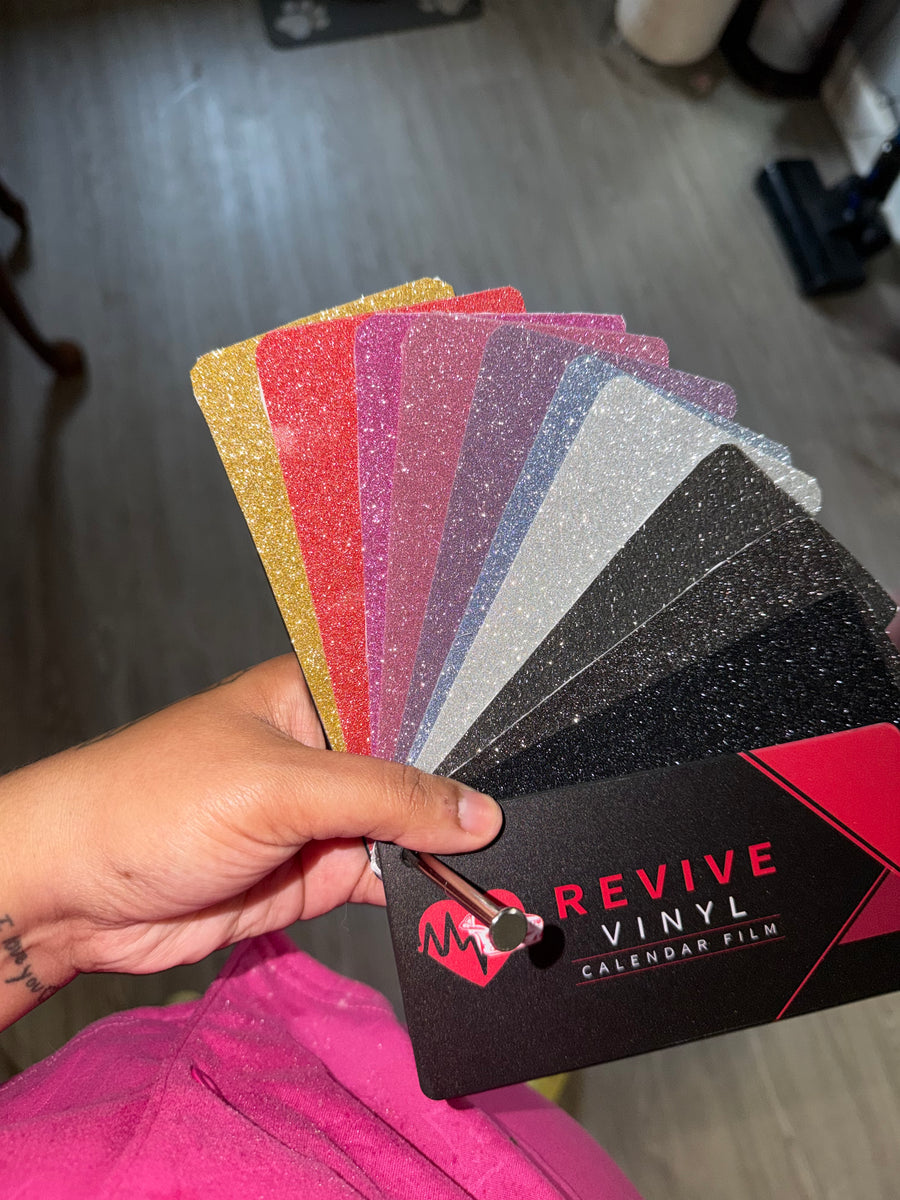 PREORDER Glitter swatch book