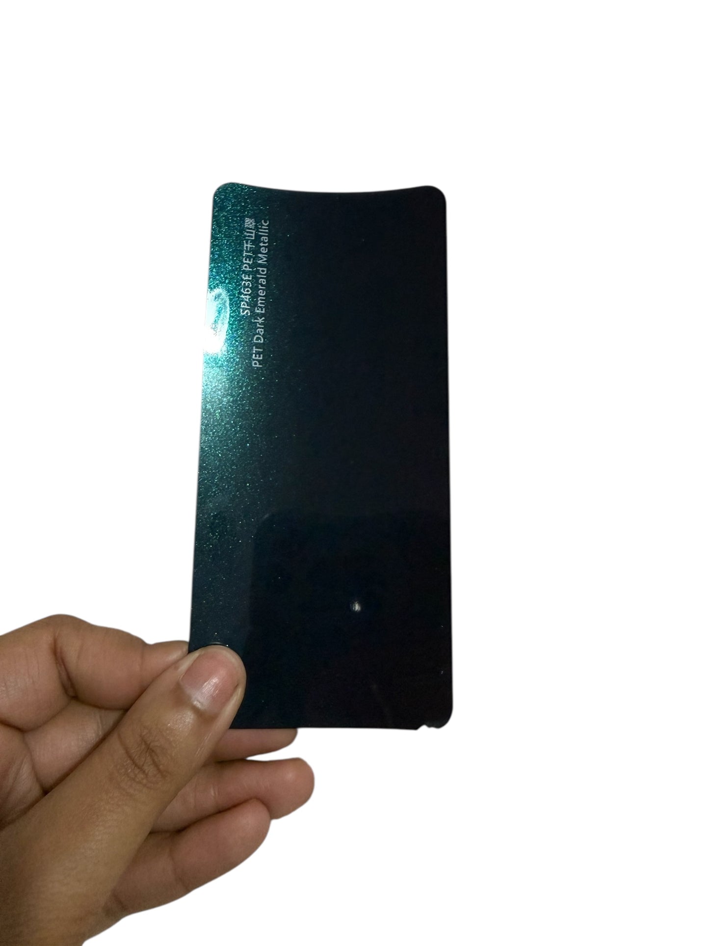 Metallic dark emerald