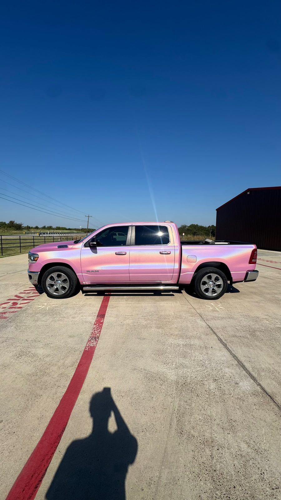 Holographic Metallic pink