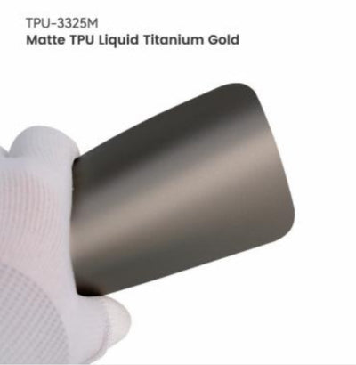 Matte Liquid Titanium Gold PPF