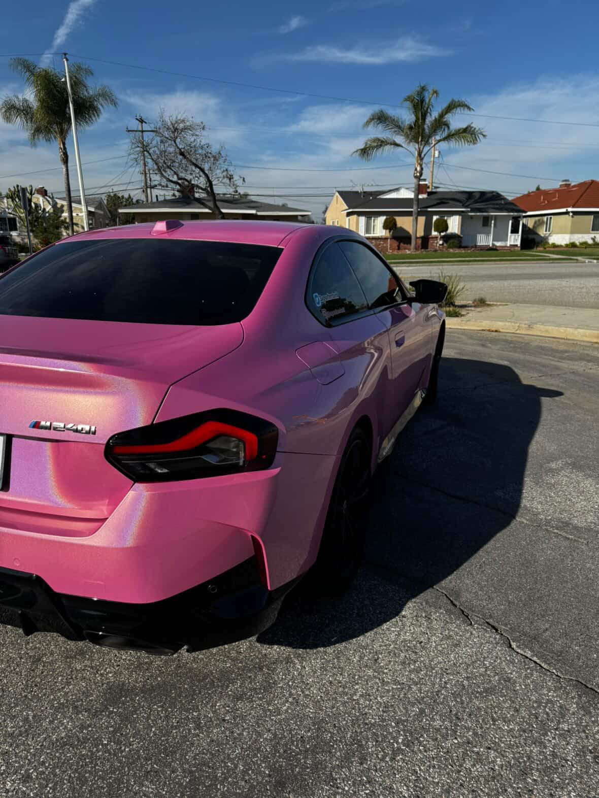 Holographic Metallic pink