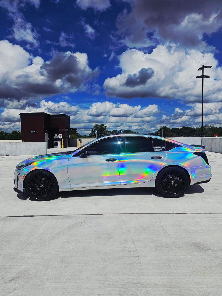 Laser chrome silver