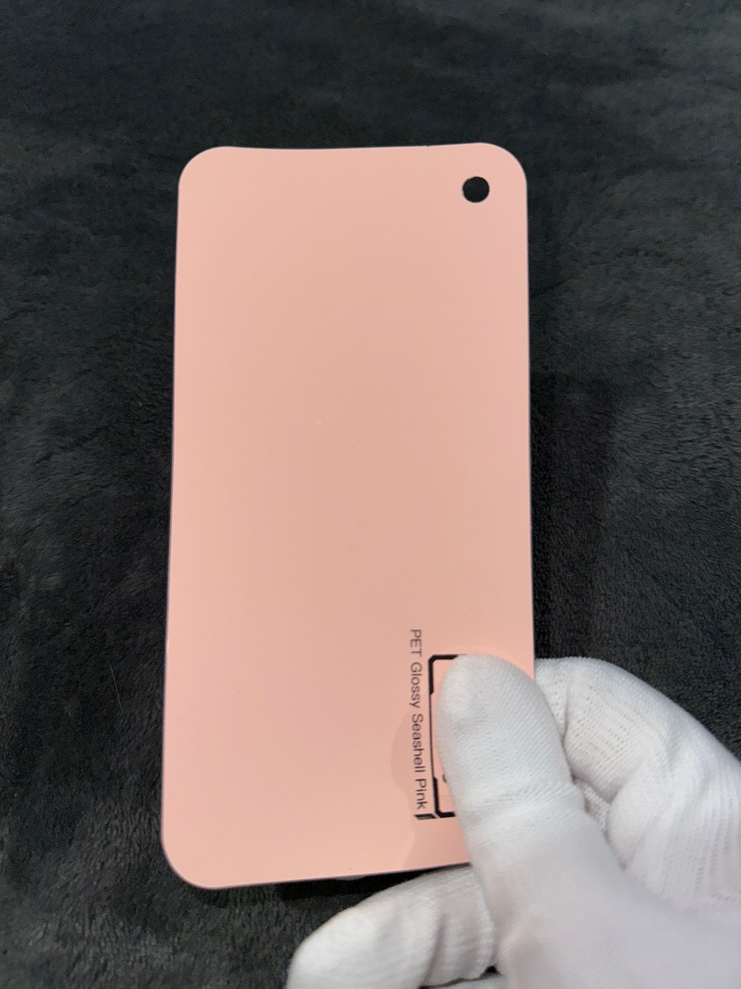 Glossy Seashell Pink